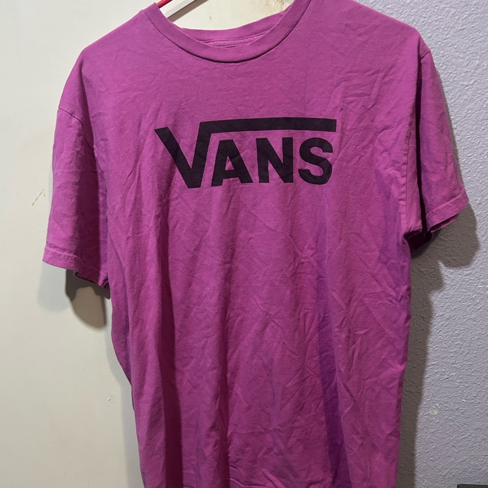 Vans Men's Short Sleeve Tee in Purple